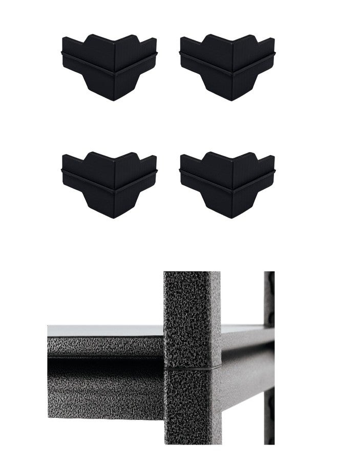 EMALPE Whalen Post Insert Corner Connector for Shelving Costco, Black - Image 1