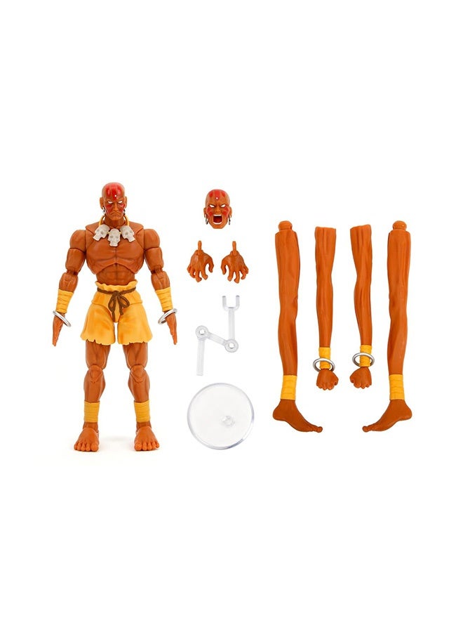 Jada DHALSIM STREET FIGHTER 6" DELUXE COLLECTOR ACTION FIGURE, Toys for Kids and Adults - Image 3