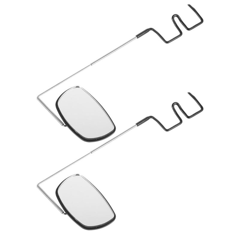 Universal Adjustable Bike Rearview Mirrors with Multi Angle Reflective Glass 2 Pack - Image 2