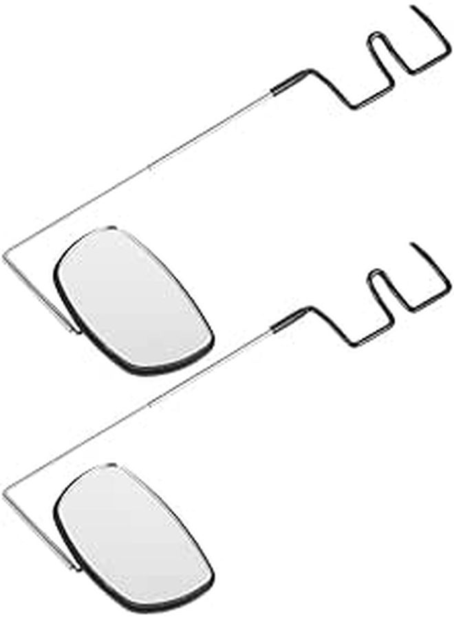 Universal Adjustable Bike Rearview Mirrors with Multi Angle Reflective Glass 2 Pack - Image 1