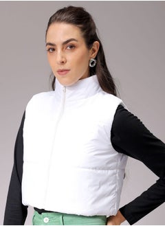Freehand Women Regular Fit Solid Quilted Jacket  - Image 3