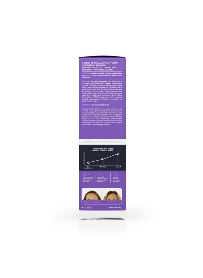 FOLIGAIN - Triple Action Shampoo For Thinning Hair, Women’S Volumizing Shampoo With 2% Trioxidil, 8 Fl. Oz. (Wrgroup) - Image 1