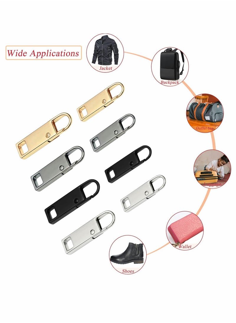 SYOSI - 16 Pcs Detachable Zipper Pull Replacement Pull Tabs - Image 1