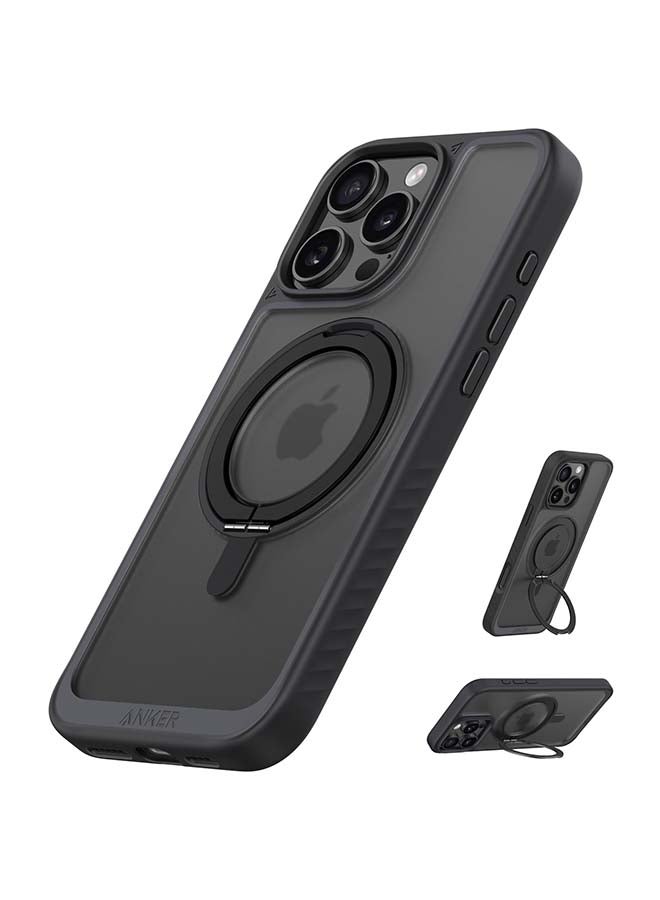 Anker Ultra Magnetic for iPhone 16 Pro Max Case with Sturdy 360° Ring Stand, Military-Grade Shockproof iPhone 16 Pro Max Kickstand Compatible with MagSafe - Image 1