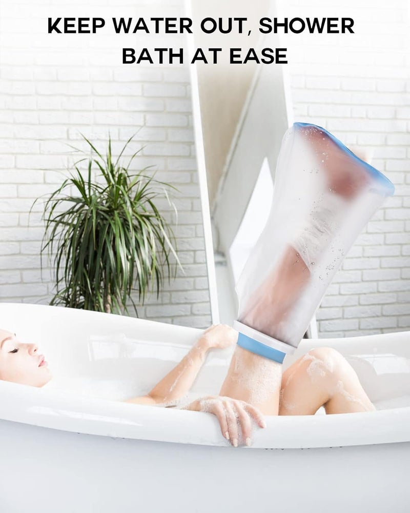 REDUCK غطاء قدم مقاوم للماء متقدم | درع متين للاستحمام | غطاء قدم مقاوم للماء للاستحمام - Image 3