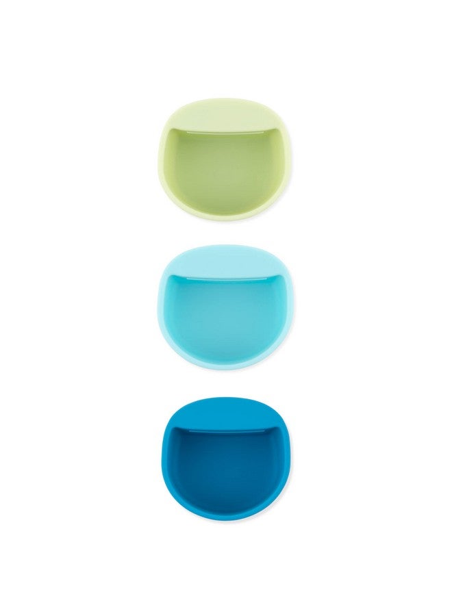 Bumkins Baby Silicone Little Dippers, Attaches to Bowls, Dishes and Plates, Sauce Cup, Holds Condiments, Dip, Puree, Toppings, Baby Led Weaning, Essential Feeding Supplies, for Babies 6 Months Up - Image 1