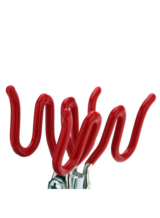 NIBEMINENT 2 Station Gravity Stand Kit For Air Brush Black/Silver/Red 21.50x5.50x8centimeter - Image 3