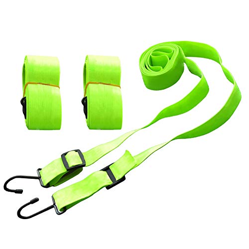 Kayme Car Cover Straps Wind Protector,3pcs Elastic Adjustable Rope Protect Cover from High Wind, Universal Fit - Image 1