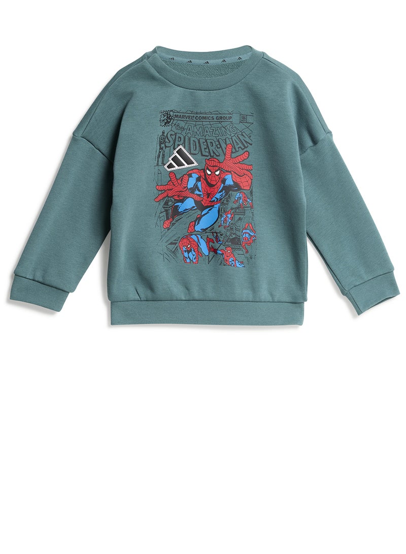 Adidas Infant Spider Man Tracksuit - Image 2