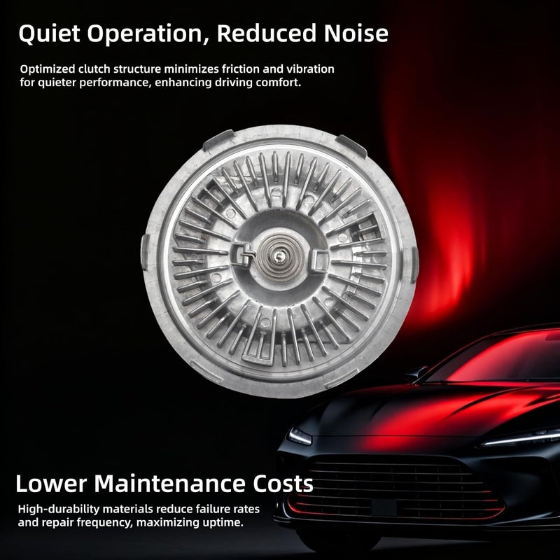 CUGANO Engine Cooling Fan Clutch for Jeep Commander, Grand Cherokee, and Liberty - Image 3
