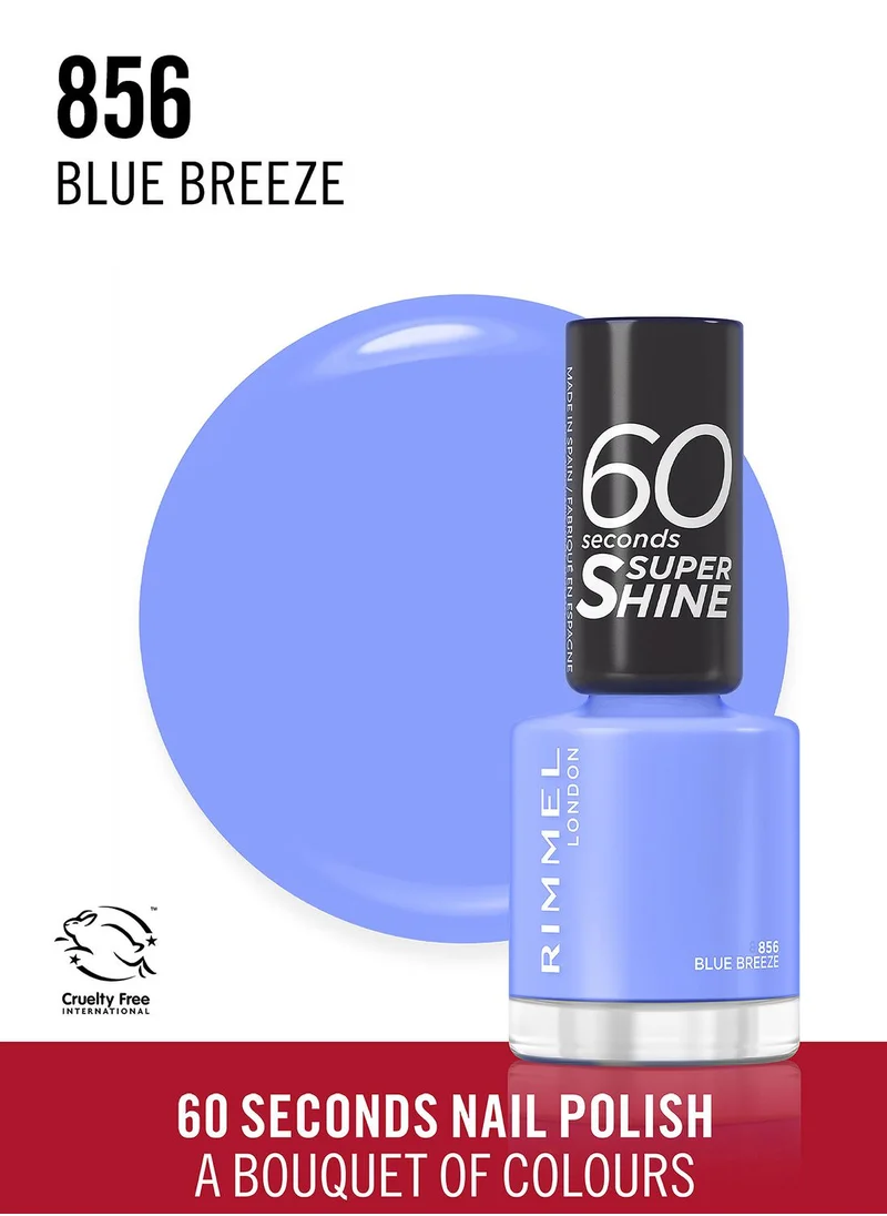 RIMMEL LONDON Rimmel London 60 Sec - 856 - Blue Breeze, 8Ml