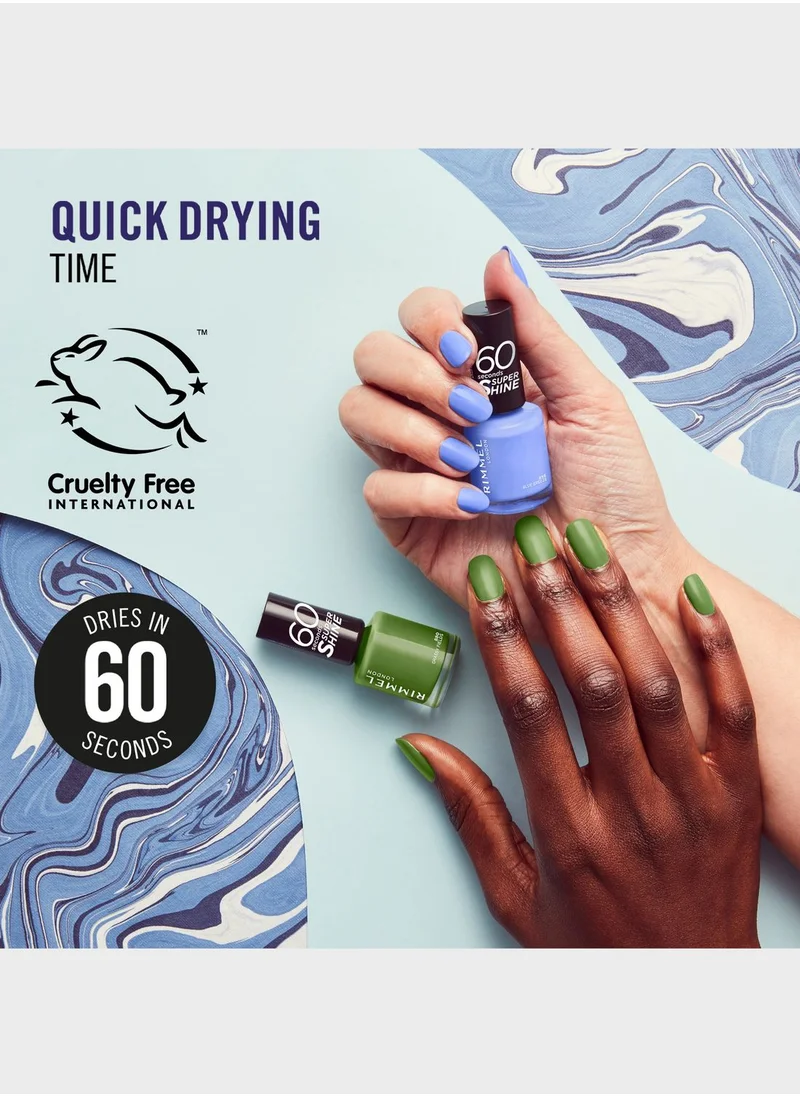 RIMMEL LONDON Rimmel London 60 Sec - 856 - Blue Breeze, 8Ml