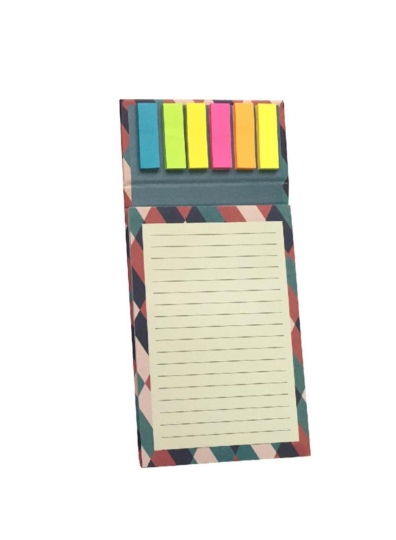 روكو أوراق ملاحظات لاصقة عصرية نمط مطبوع ١٥٠ ورقة - Image 2