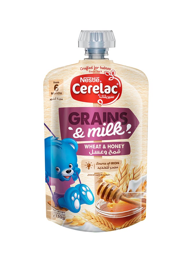 Cerelac - Grains And Milk Wheat & Honey 110g - Image 1