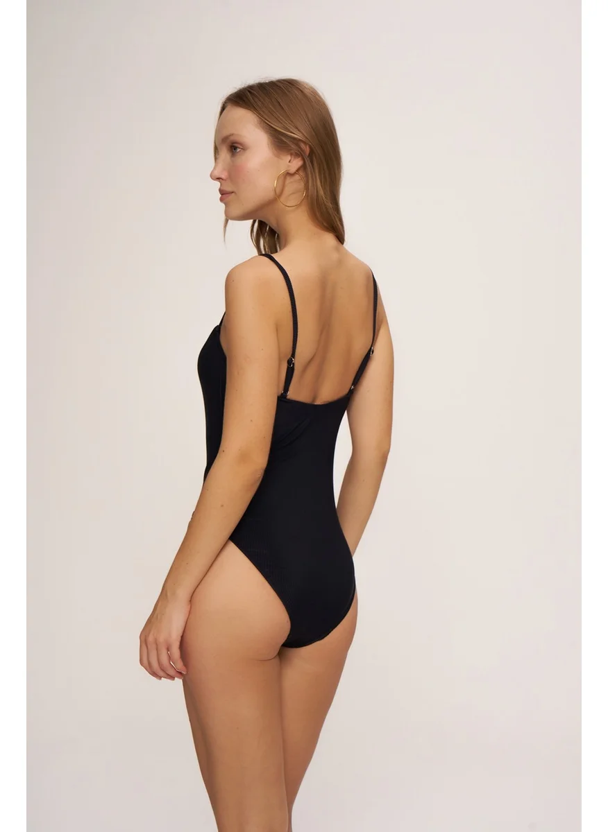 بيير كاردان HR24MY001 Thin Strapped Swimsuit