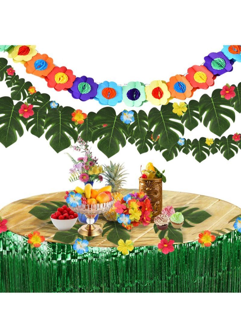 NIBEMINENT 60Pcs Hawaiian Party Set - Image 1