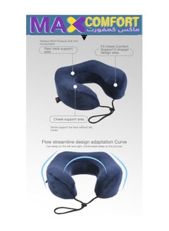 Travel Neck Pillow Memory Foam USA Travel Travel Pillow, Medical Travel Pillow, Blue - pzsku/ZAB5A0002069968E54971Z/45/_/1727608165/91bf25c6-e709-4a4b-8cff-1107ca658783