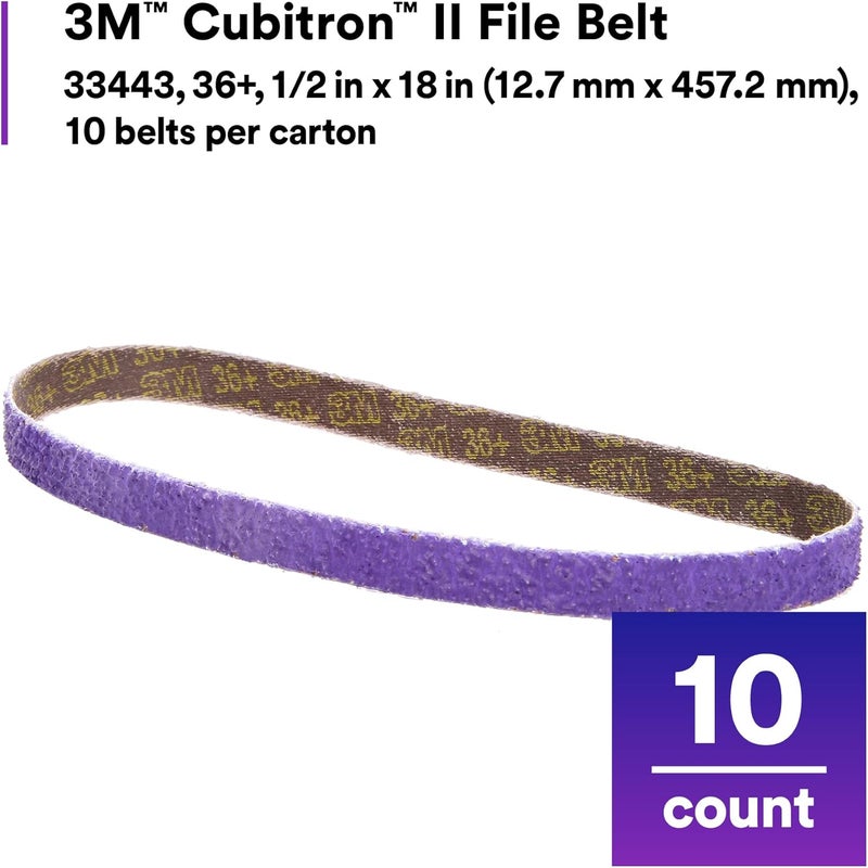 3M 3M Cubitron II File Belt 36+ Grit - Image 3