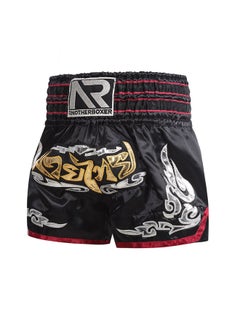 NIBEMINENT Muay Thai Fight Shorts,MMA Shorts Clothing Training Cage Fighting Grappling Martial Arts Kickboxing Shorts Clothing  - Image 1