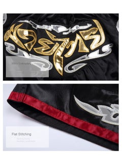 NIBEMINENT Muay Thai Fight Shorts,MMA Shorts Clothing Training Cage Fighting Grappling Martial Arts Kickboxing Shorts Clothing  - Image 4