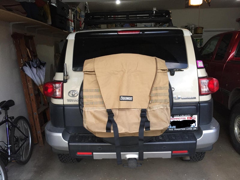 Trasharoo Spare Tire Trash Bag TAN - Image 5