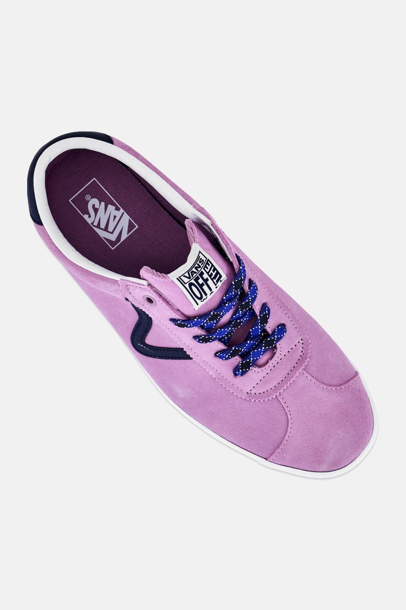 VANS Men Sport Low Lace Up Outdoor Shoes, Purple - Image 4