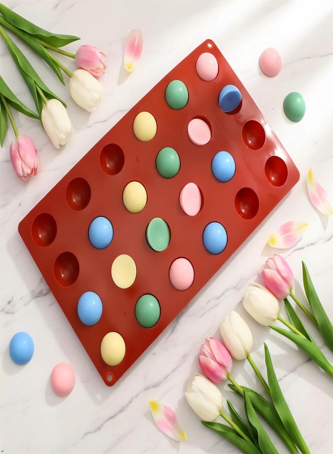 Restynic Silicone Mold 24-Cavity 1.1” Diameter - Chocolate Truffles, Jelly Spheres, DIY Candy Making | Non-stick, Oven-Safe, Food Grade - Image 2