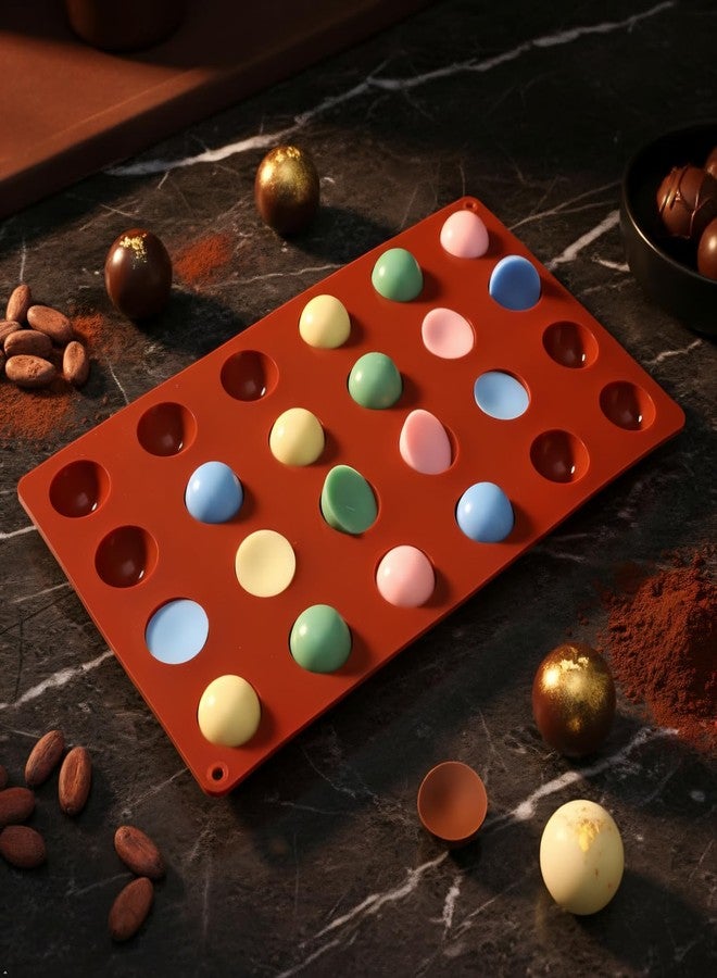 Restynic Silicone Mold 24-Cavity 1.1” Diameter - Chocolate Truffles, Jelly Spheres, DIY Candy Making | Non-stick, Oven-Safe, Food Grade - Image 4