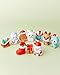 AQKILO Christmas Finger Puppet Set Christmas Puppet Show Theater Props Educational Bath Toys - Image 4
