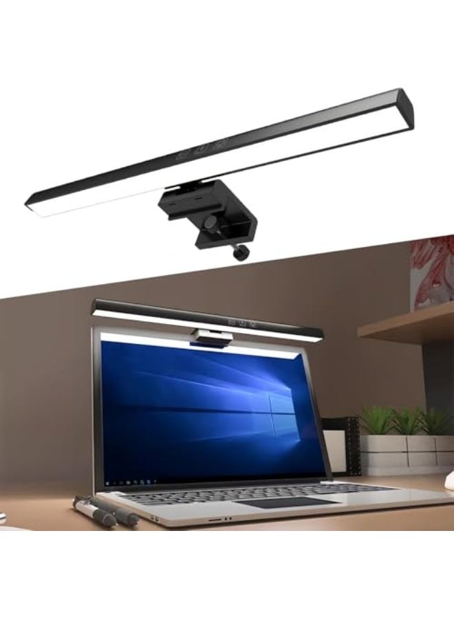 Monitor Lamp,laptop USB Screen Light Bar, Eye Protection no Screen Glare LED Display Light, 3 Color Temperatures & Dimmable, Touch Control, for Office/Reading/Games 13 inch (33 cm) - Image 1