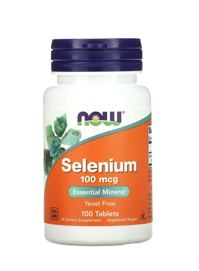 now Selenium 100 mcg 100 Tablets - Image 1