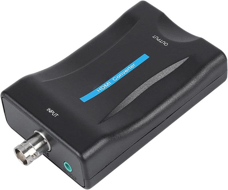 cheekyglo Tv Antenna to, BNC to HDMI Converter Display Coaxial Adapter Adapter Surveillance Monitor i Converter for HD 1080P/720P Video - Image 1