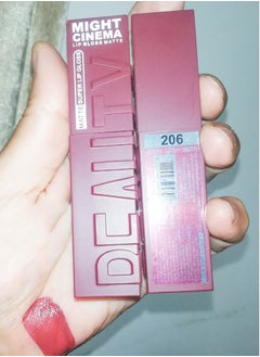Might Cinema Long lasting matte velvet lipgloss (Might Cinema) 5019-206  - Image 1