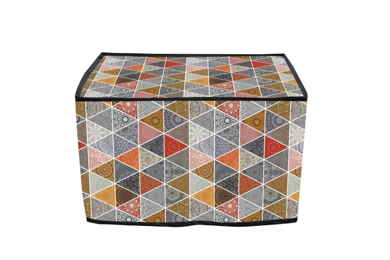 Avideco Printer Cover for HP 1005 Printer with Zipper for Dust Protection (Rajasthani Desgin) - Image 2