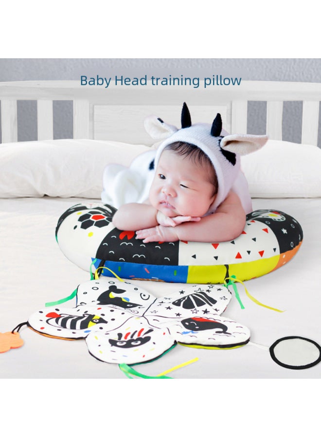Toy/rocking Bell Bed Bell/rocking Bell Bed-Color:U-shaped Pillow + Five-pointed Star Square Towel - Image 2