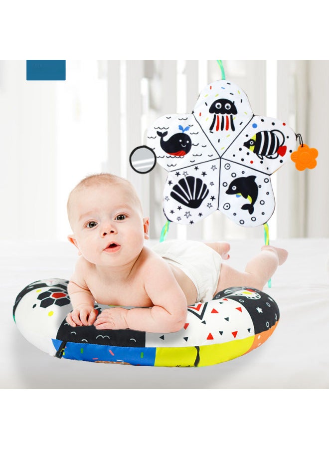 Toy/rocking Bell Bed Bell/rocking Bell Bed-Color:U-shaped Pillow + Five-pointed Star Square Towel - Image 3