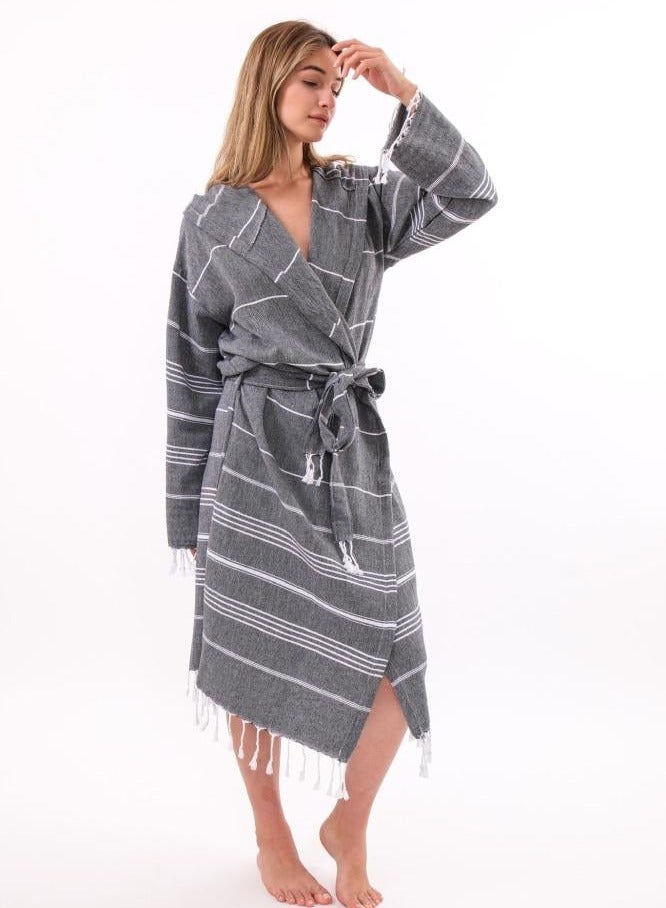 منزل لمى منسوجات روب استحمام أمريكي نفر