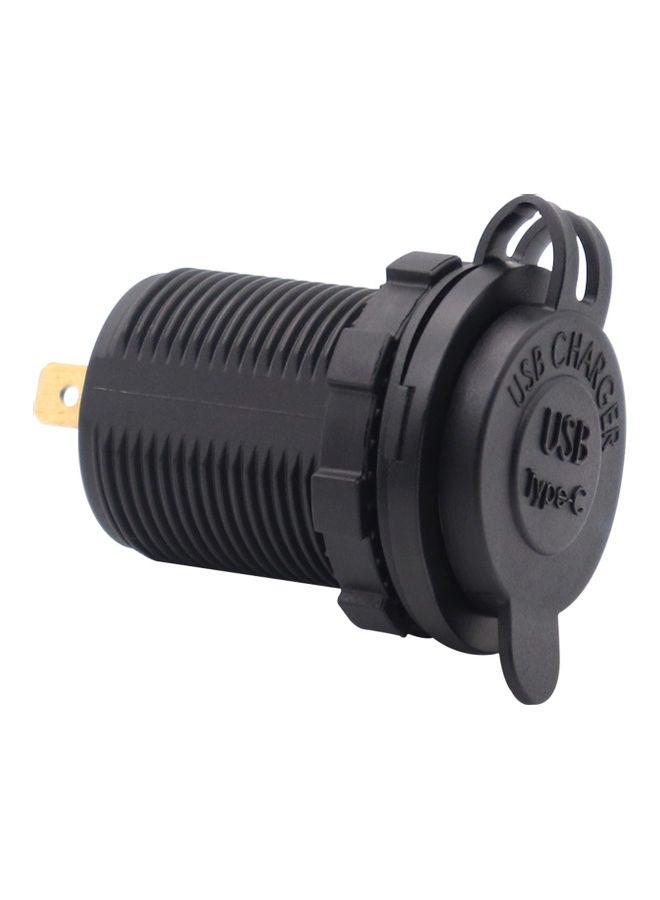 NIBEMINENT Type-C Car Charger Black - Image 5