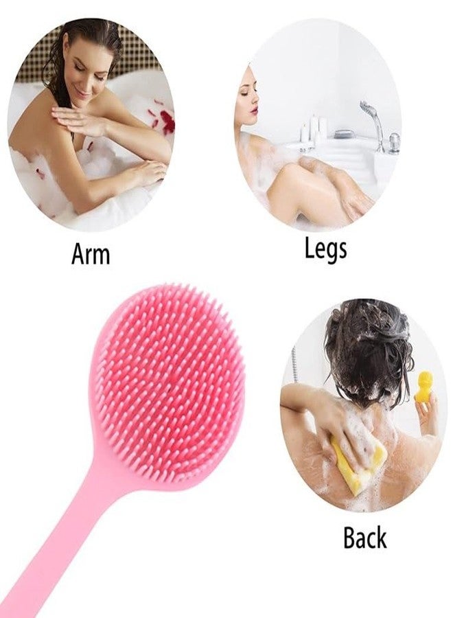 draval Handheld Shower Brush for Body, Bathroom, Bathtub (multicolor) - Image 3