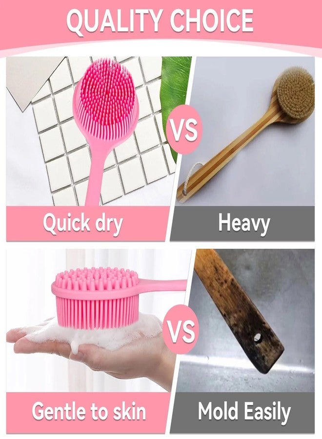 draval Handheld Shower Brush for Body, Bathroom, Bathtub (multicolor) - Image 5