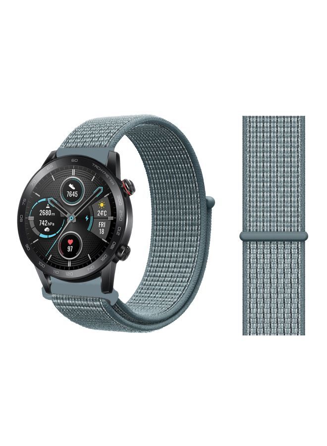 NIBEMINENT Replacement Band For Honor MagicWatch 2 46mm Celestial Teal - Image 2