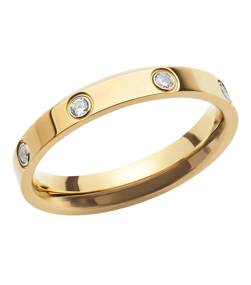 دانيال ولينغتون Mirelle Eternity Ring 2.0Mm 58 Rose Gold