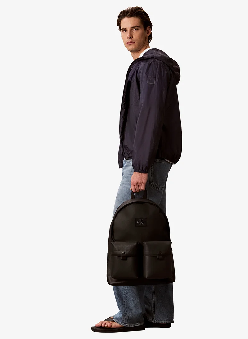 كالفن كلاين Mixed Media Monologo Dome Backpack