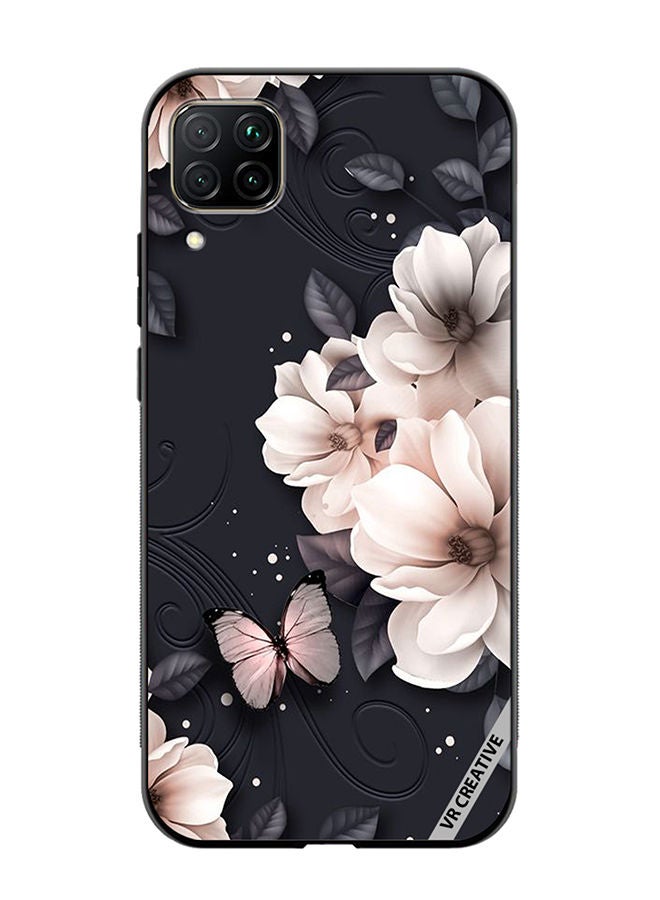 VR CREATIVE Protective Case Cover For Huawei Nova 7i/P40 Lite Flower Design Multicolour - Image 1