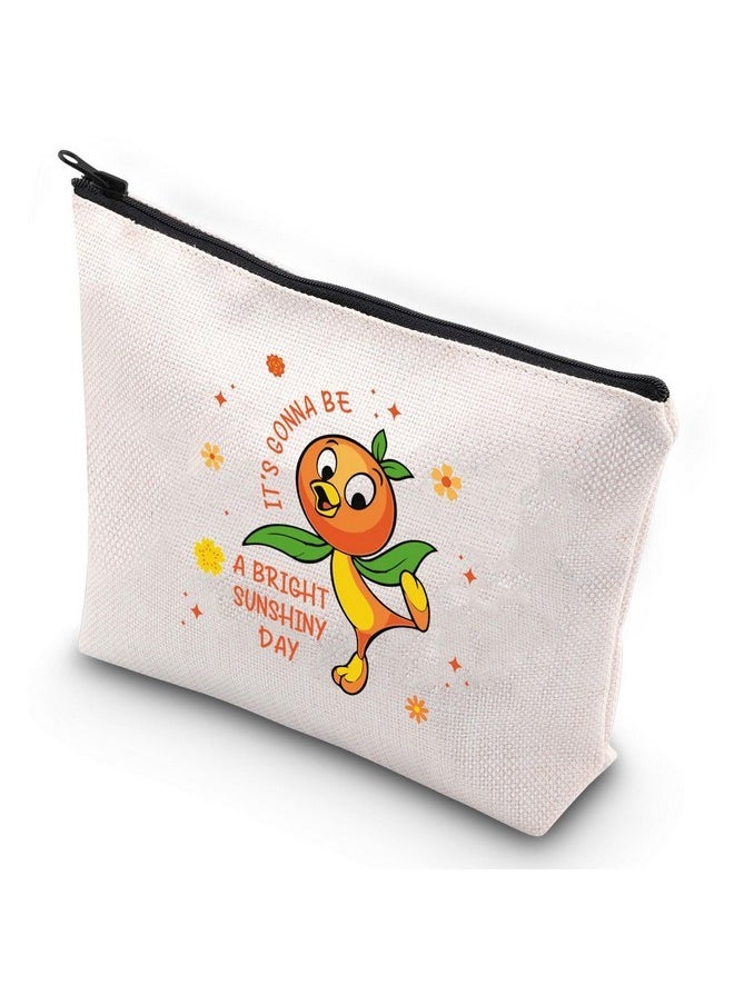 G2TUP Sunshine Terrace Bird Make Up Bag Epcot Flower And Garden Festival Gift It’S Gonna Be A Bright Sunshiny Day (Or Bird Makeup Bag)  - Image 1