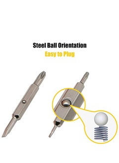 KASTWAVE Multi-Bit Screwdriver, 4-IN-1 Quick Change Interchangeable Screwdriver Sets - Combination Multi Bit Screwdriver, Slotted Bits and Nut Driver  - Image 5