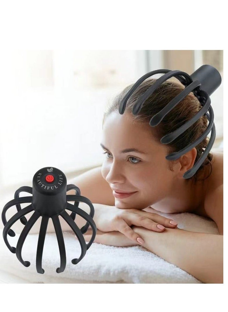 Y&D Electric Scalp Massager, Massage Tool, 360 Degree Head Massager with 3 Modes, Release Pressure, Multi Functional Vibratory Claw Comb for Home  - Image 5
