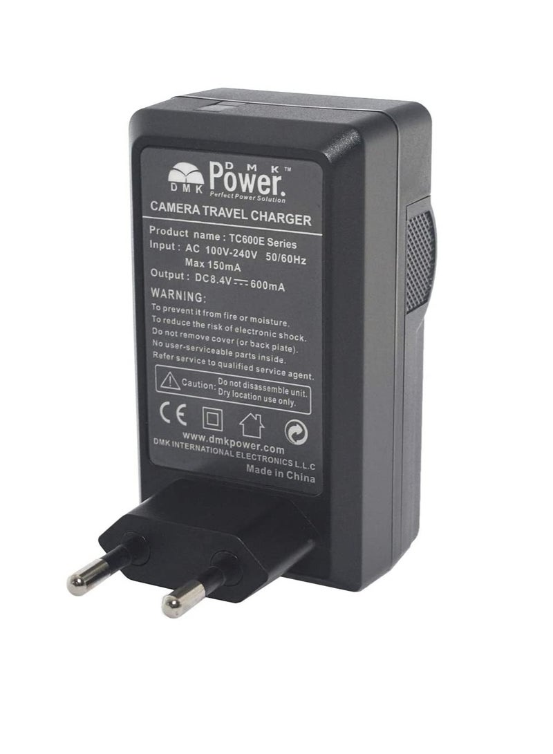 DMK Power NB-6L TC600E Battery Charger Compatible with Canon SX510 SX170 S200HS etc Cameras - Image 2