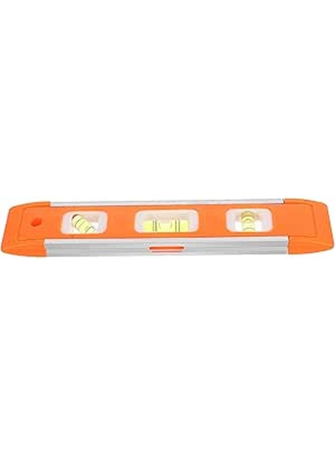 Aluminum Alloy Level Ruler with 45 90 180 Degree Bubble Vials for Engineering Woodworking and Home Renovation - Image 1