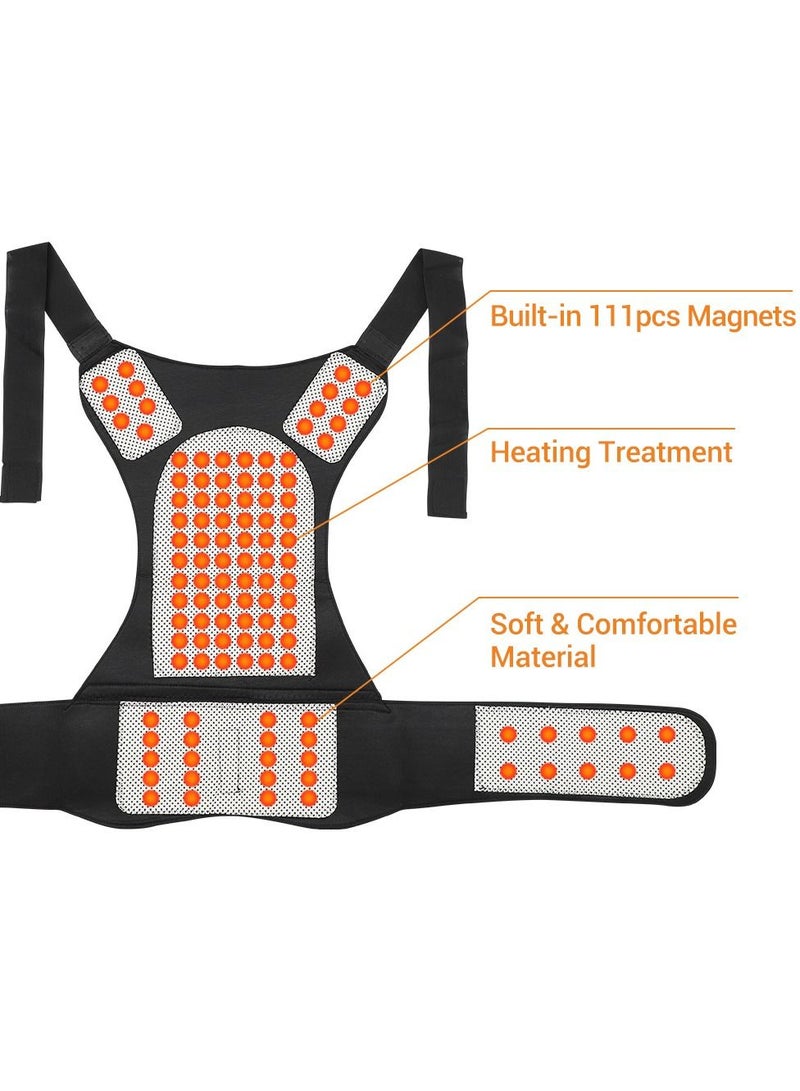 Generic Positive shoulders to prevent hunchback heating magnetic therapy vest shoulder neck back warm vest unisex - Image 4